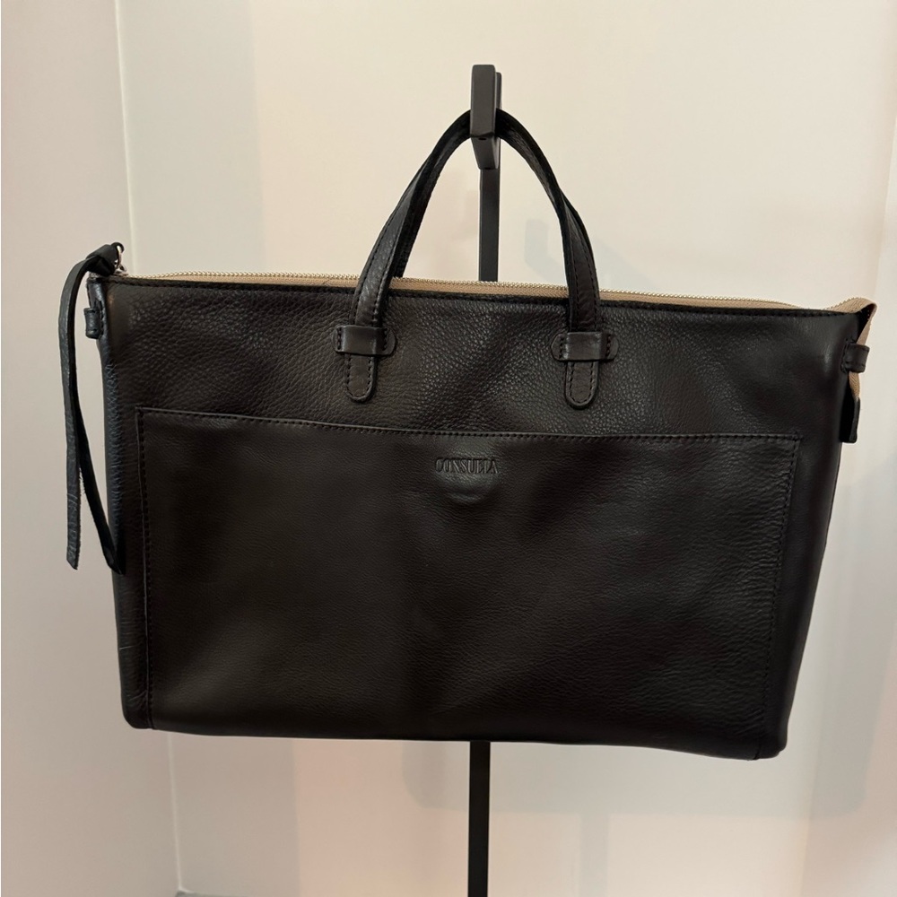 Consuela Black Crossbody Bag